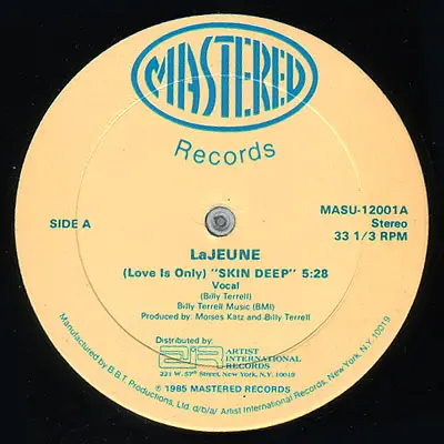 LaJeune, La Jeune - (Love Is Only) Skin Deep
