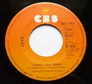 7inch Vinyl Single - Lake - Living For Today