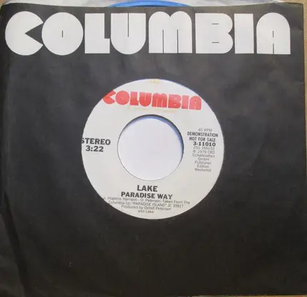 Lake - Paradise Way