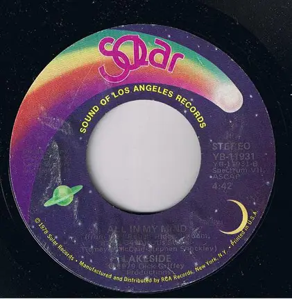 Lakeside - From 9:00 Until / All In My Mind
