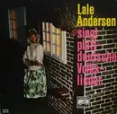 10'' - Lale Andersen - Lale Andersen Singt Plattdeutsche Volkslieder