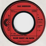 7inch Vinyl Single - Lale Andersen - Blaue Nacht Am Hafen / Spiel Mir Eine Alte Melodie