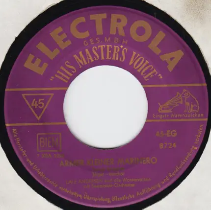 Lale Andersen - Südwind - Westwind