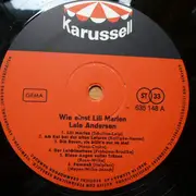 LP - Lale Andersen - Wie Einst Lili Marlen