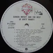 LP - Lalo Schifrin / Jerry Fielding - Sudden Impact And The Best Of Dirty Harry - OBI and Insert included.