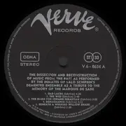 LP - Lalo Schifrin - The Dissection And Reconstruction Of Music From The Past As Performed By The Inmates Of Lalo Schifrin's Demented Ensemble As A Tribute To The Memory Of The Marquis De Sade