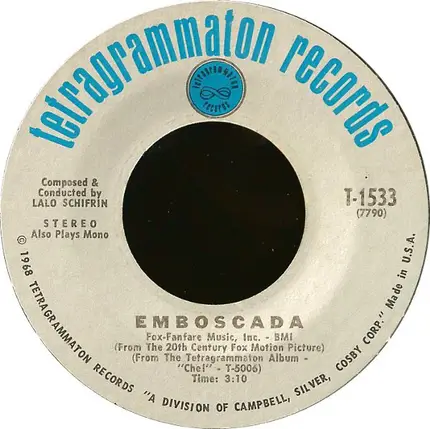 Lalo Schifrin - Theme From Che / Emboscada