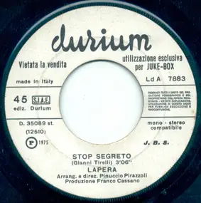 wess and dori ghezzi - Stop Segreto / Era