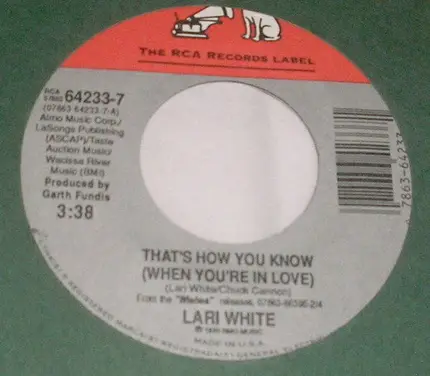 Lari White - That's How You Know (When You're In Love)