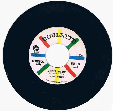 Larry Trider - Don't Stop