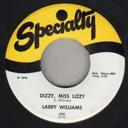 7inch Vinyl Single - Larry Williams - Dizzy Miss Lizzy / Slow Down - Original US. Picture Sleeve