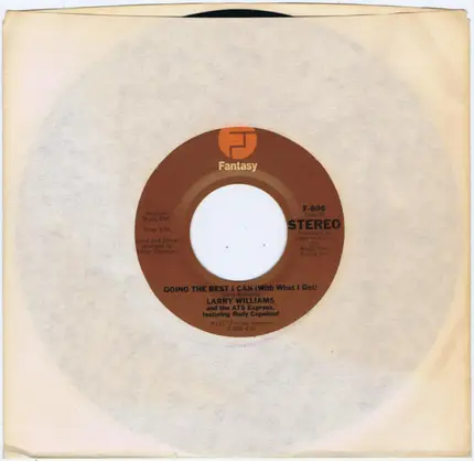 Larry Williams And The ATS Express - Doing The Best I Can (With What I Got)