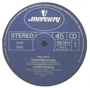 12inch Vinyl Single - Larry Zanga - Come Back Lady