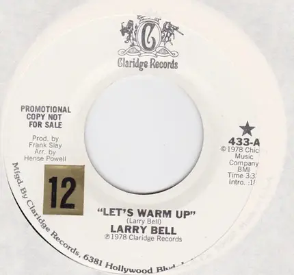 Larry Bell - Let's Warm Up
