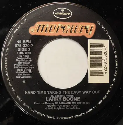 Larry Boone - Too Blue To Be True