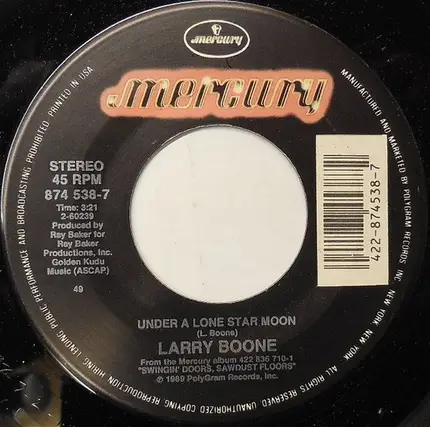 Larry Boone - Fool's Paradise