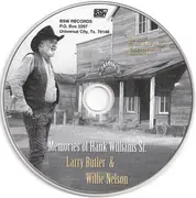 CD - Larry Butler & Willie Nelson - Memories Of Hank Williams Sr.