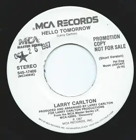 Larry Carlton - Hello Tomorrow