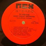 LP - Larry Chesky And His Orchestra - TV Polkas - Red Labels