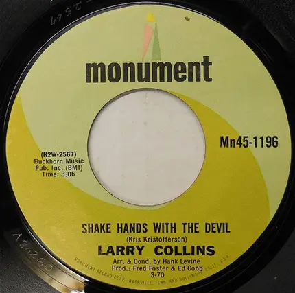 Larry Collins - Shake Hands With The Devil