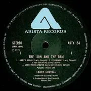 LP - Larry Coryell - The Lion And The Ram
