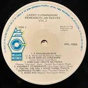 LP - Larry Cunningham - Remembers Jim Reeves Volume 2