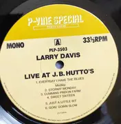LP - Larry Davis - Live At J.B.Hutto's - Mono