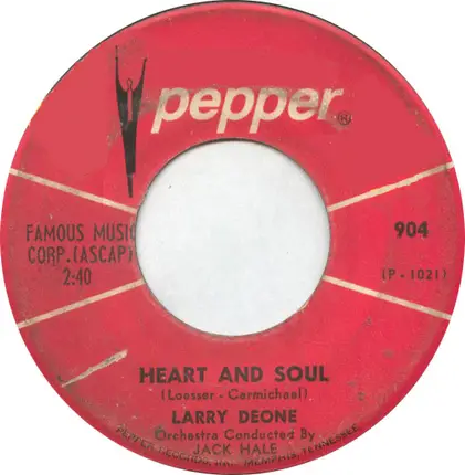 Larry Deone - Heart and Soul/Blue Velvet Star