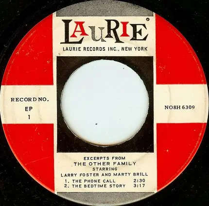 Larry Foster And Marty Brill - Excerpts From 'The Other Family'