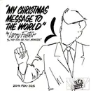 7inch Vinyl Single - Larry Foster - My Christmas Message To The World / My Son, The Folk Monster