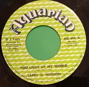 Larry G. Hudson - You Light Up My World / The One I Wed Is Home
