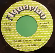 Larry G. Hudson - You Light Up My World / The One I Wed Is Home