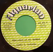 Larry G. Hudson - You Light Up My World / The One I Wed Is Home