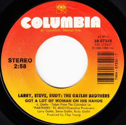 Larry Gatlin & The Gatlin Brothers - Changin' Partners / Got A Lot Of Woman On His Hands