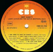 LP - Larry Gatlin & The Gatlin Brothers - Not Guilty