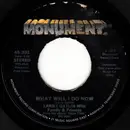 7inch Vinyl Single - Larry Gatlin - What Will I Do Now / Statues Without Hearts