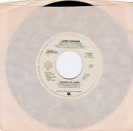 Larry Graham - Sooner or Later