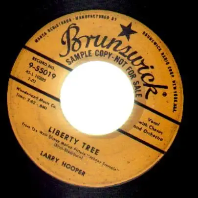 Larry Hooper - Johnny Tremain / Liberty Tree
