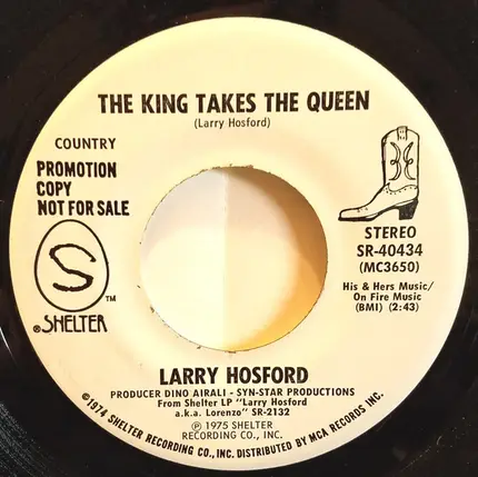 Larry Hosford - The King Takes The Queen