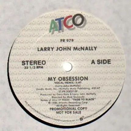 Larry John McNally - My Obsession