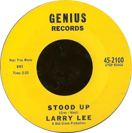 Larry Lee - Stood Up / Little Lana