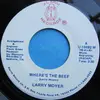 7inch Vinyl Single - Larry Moyer - Where's The Beef / Yankee Cowboy