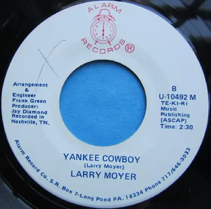 Larry Moyer - Where's The Beef / Yankee Cowboy