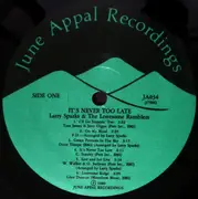 LP - Larry Sparks And The Lonesome Ramblers - It's Never Too Late