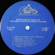 LP - Larry Sparks And The Lonesome Ramblers - Sparklin' Bluegrass