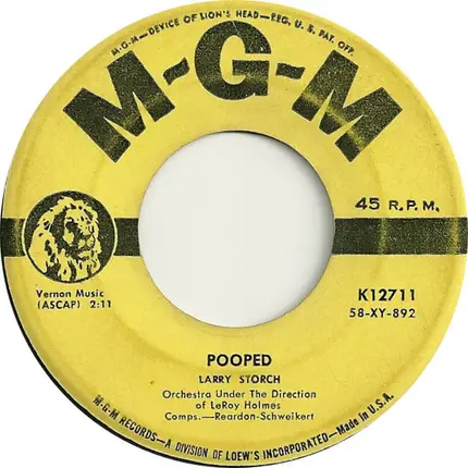 Larry Storch - Pooped
