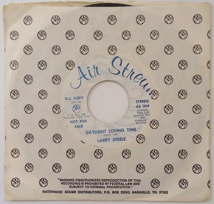 Larry Steele - Daylight Losing Time / Watermelon Man