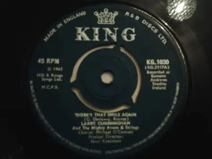 Larry Cunningham And The Mighty Avons - There's That Smile Again
