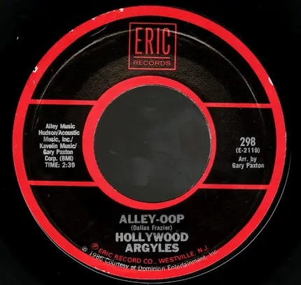 Larry Verne / Hollywood Argyles - Mr. Custer / Alley-Oop