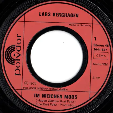 Lars Berghagen - Im Weichen Moos